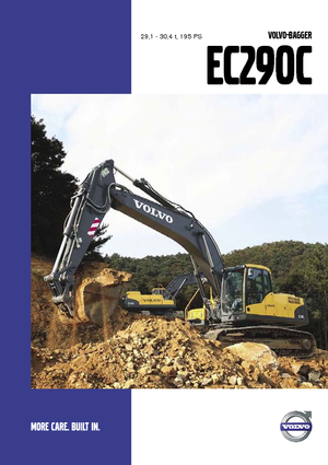 Rupsgraafmachines Volvo EC290CL