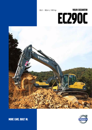 Rupsgraafmachines Volvo EC290CL