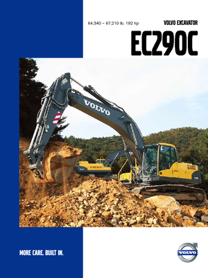 Rupsgraafmachines Volvo EC290CL