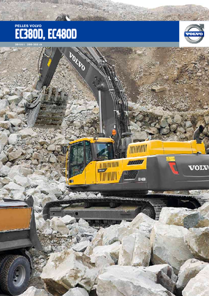 Rupsgraafmachines Volvo EC380DL