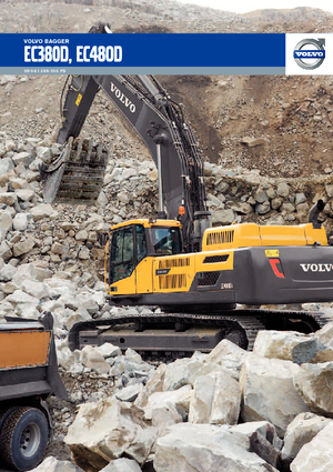 Rupsgraafmachines Volvo EC380DL