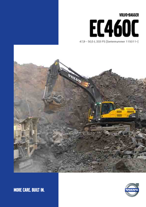 Rupsgraafmachines Volvo EC460CL