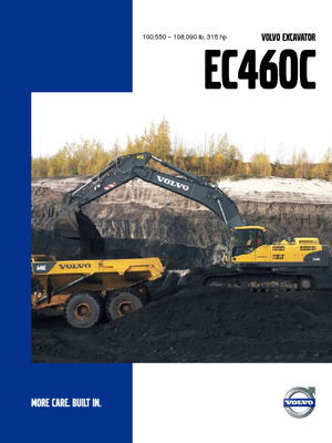 Rupsgraafmachines Volvo EC460CL