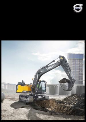 Rupsgraafmachines Volvo EC160EL
