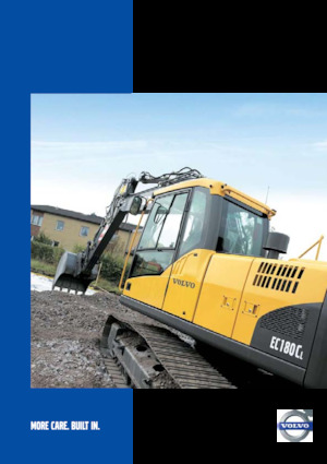 Rupsgraafmachines Volvo EC180C