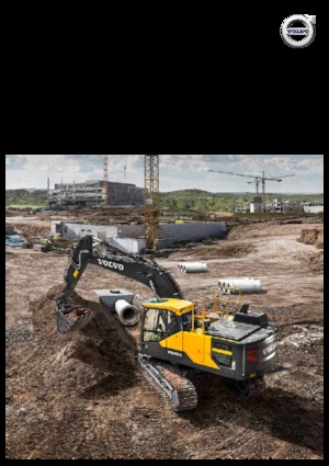 Rupsgraafmachines Volvo EC220EL