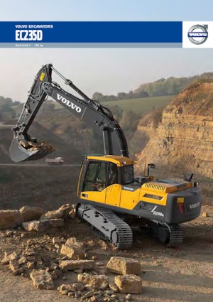 Rupsgraafmachines Volvo EC235DNL
