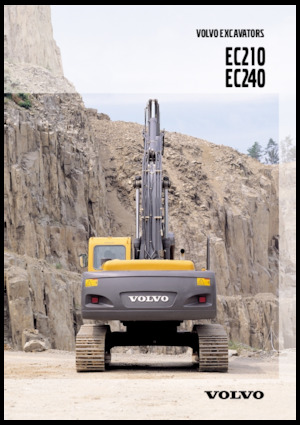 Rupsgraafmachines Volvo EC210