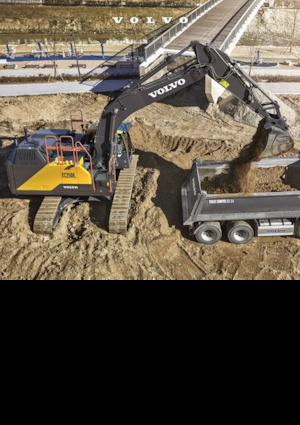 Rupsgraafmachines Volvo EC250EL Hybrid