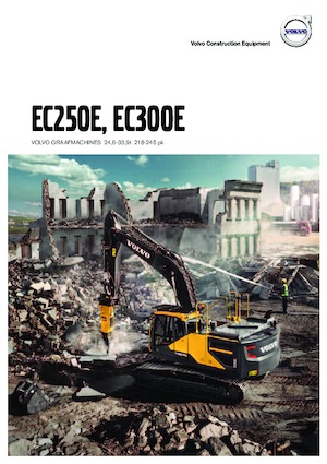Rupsgraafmachines Volvo EC250EL
