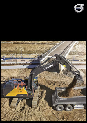 Rupsgraafmachines Volvo EC250ENL Hybrid