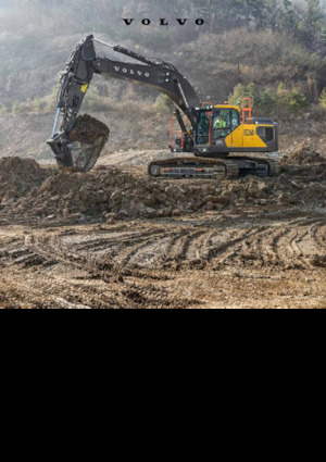 Rupsgraafmachines Volvo EC260F L