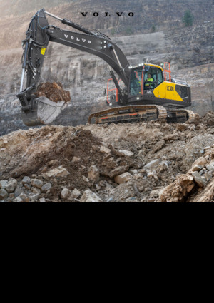 Rupsgraafmachines Volvo EC300F LR