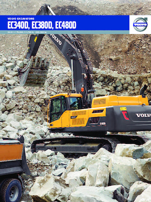 Rupsgraafmachines Volvo EC340D