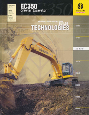 Rupsgraafmachines New Holland EC350