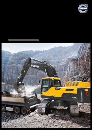 Rupsgraafmachines Volvo EC350DL