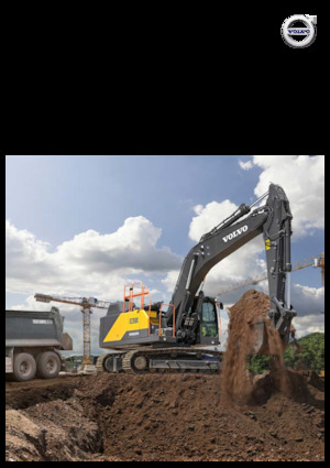 Rupsgraafmachines Volvo EC350E Hybrid