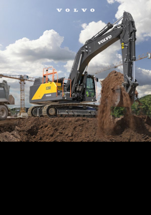 Rupsgraafmachines Volvo EC350E Hybrid
