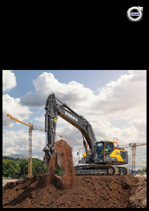 Rupsgraafmachines Volvo EC350ENL