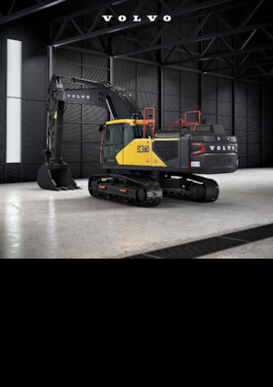 Rupsgraafmachines Volvo EC360F NL