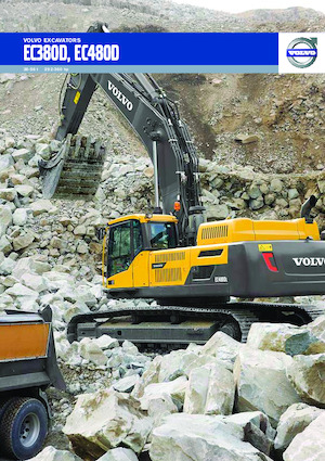 Rupsgraafmachines Volvo EC380DL