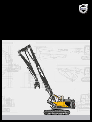 Rupsgraafmachines Volvo EC350E