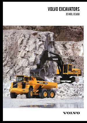 Rupsgraafmachines Volvo EC650