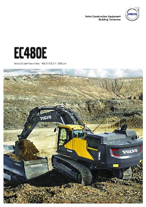 Rupsgraafmachines Volvo EC480EL