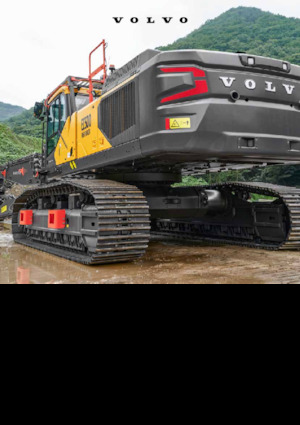 Rupsgraafmachines Volvo EC500 High Reach