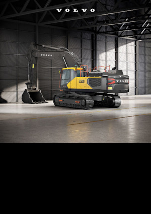 Rupsgraafmachines Volvo EC500 Hybrid