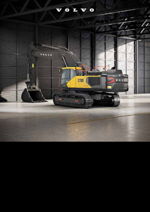 Rupsgraafmachines Volvo EC500