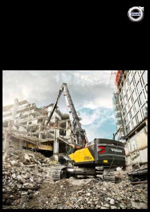 Rupsgraafmachines Volvo EC750E HR