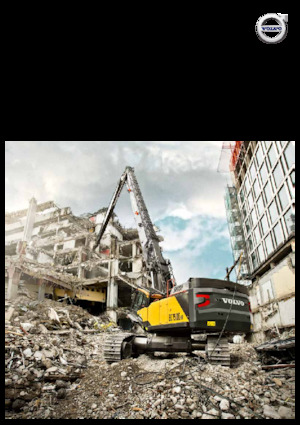 Rupsgraafmachines Volvo EC750E HR