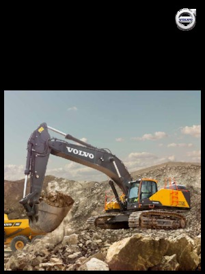 Rupsgraafmachines Volvo EC750E