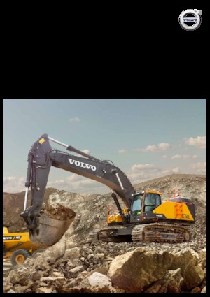 Rupsgraafmachines Volvo EC750E