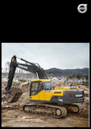 Rupsgraafmachines Volvo EC950E