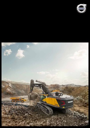 Rupsgraafmachines Volvo EC950F