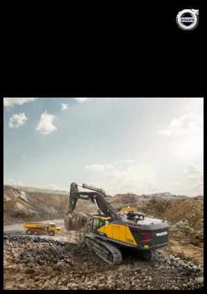 Rupsgraafmachines Volvo EC950F