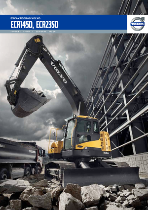 Rupsgraafmachines Volvo ECR145DL