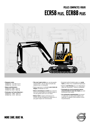 Rupsgraafmachines Volvo ECR88