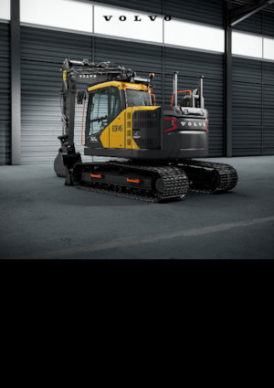 Rupsgraafmachines Volvo ECR145F L