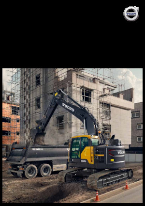 Rupsgraafmachines Volvo ECR235E