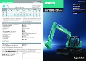 Rupsgraafmachines Kobelco ED 160 BR 5