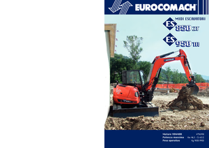 Rupsgraafmachines Eurocomach ES 850 ZT