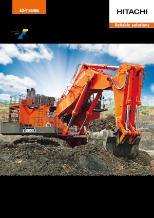 Rupsgraafmachines Hitachi EX2600-7
