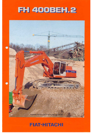 Rupsgraafmachines Fiat-Hitachi FH 400.2 BEH