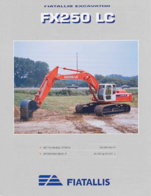 Rupsgraafmachines Fiatallis FX250LC