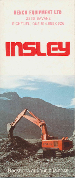 Rupsgraafmachines Insley H-2500C