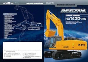 Rupsgraafmachines Kato HD1430-R5