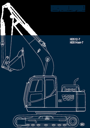 Rupsgraafmachines Kato Imer HD514MR-7